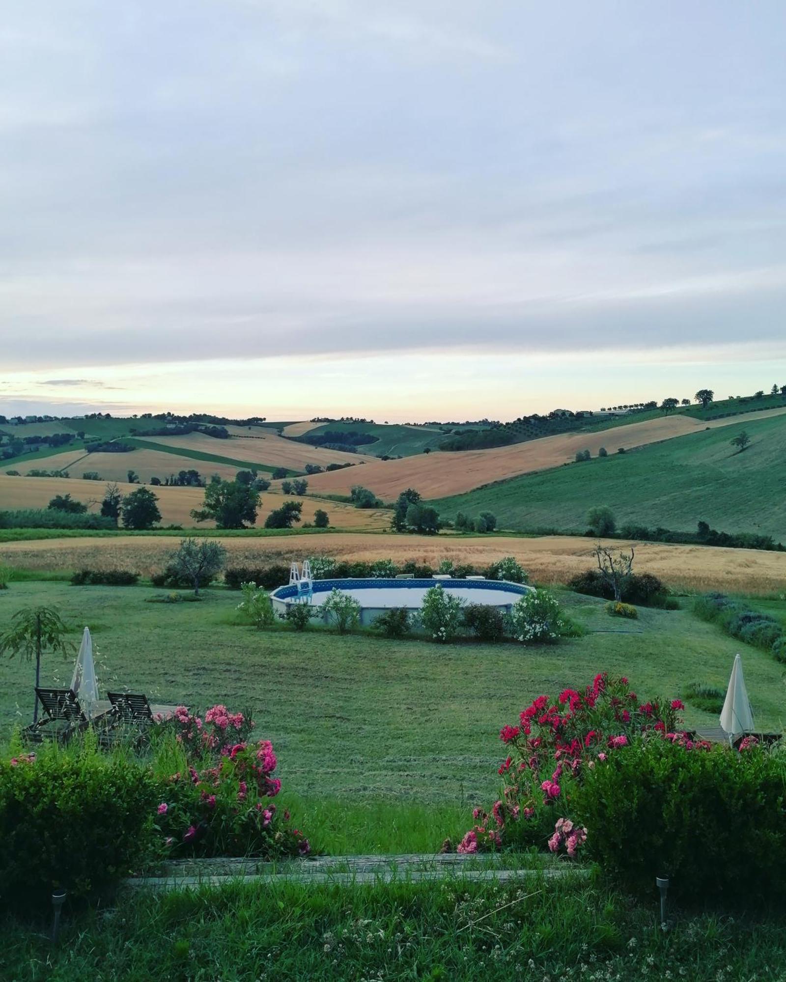 Il Giardino Nella Valle Belvedere Ostrense Buitenkant foto