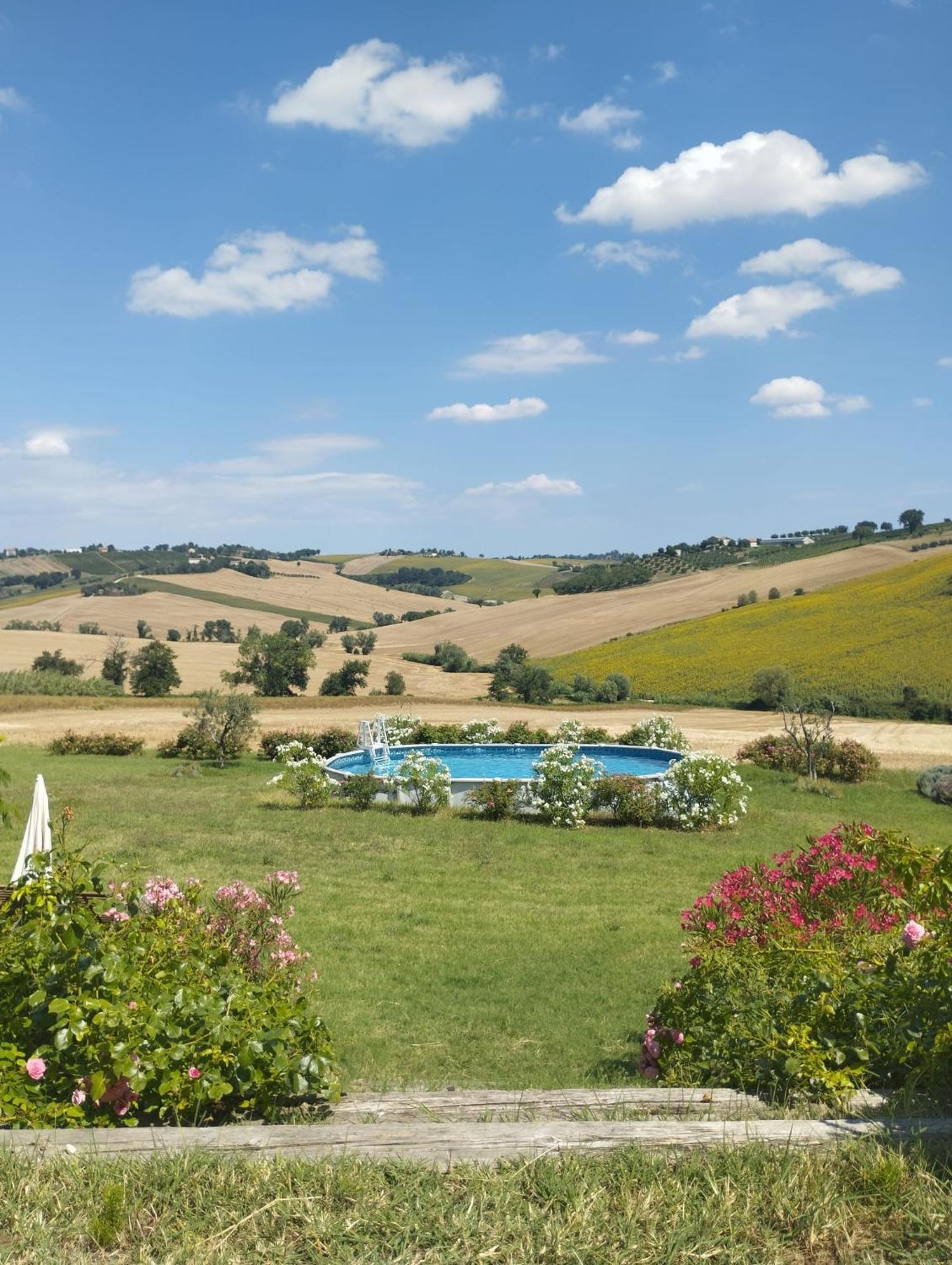 Il Giardino Nella Valle Belvedere Ostrense Buitenkant foto